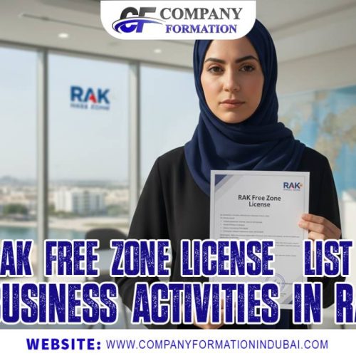 RAK Free Zone License | List Of Business Activities in RAK